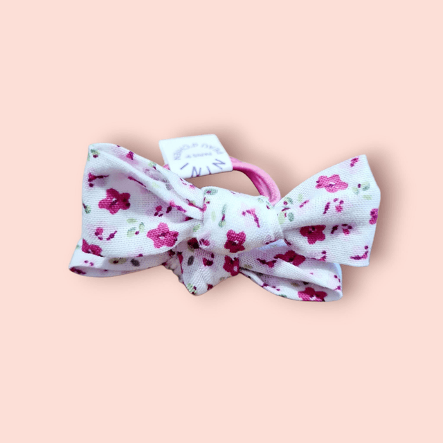 Élastique à cheveux tons rose