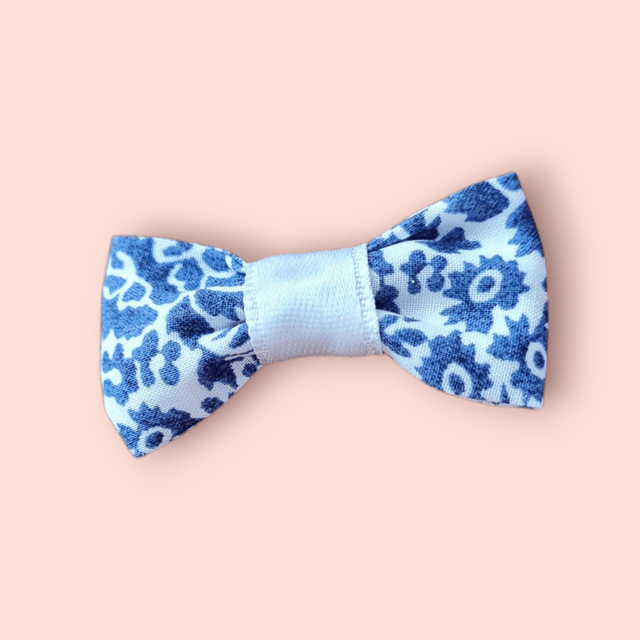 Barrettes tons bleu 