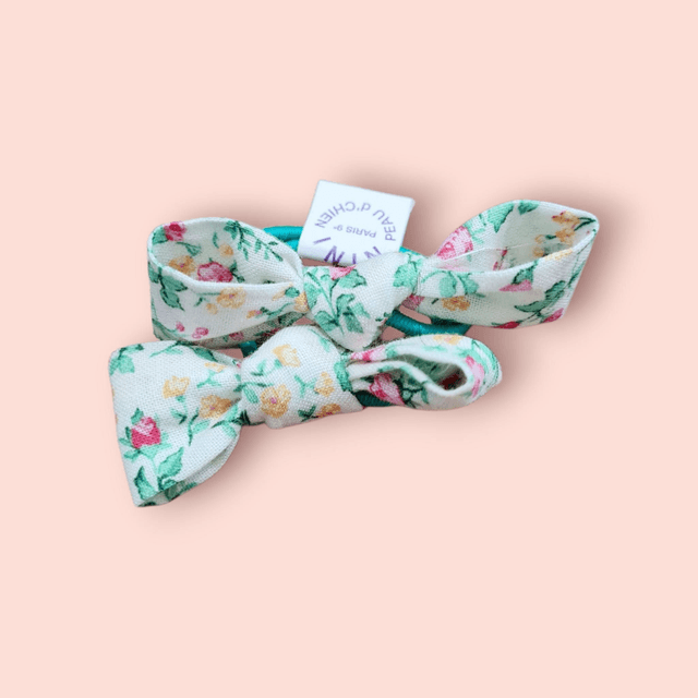 Élastique à cheveux tons rose