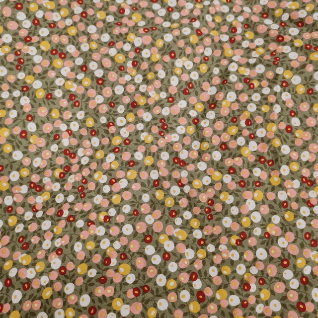 Robe été coton fleuri